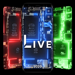 Phone Electricity Live Wallpaper FREE